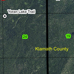 Mount Yoran T23S R5.5E Township Map Preview 2