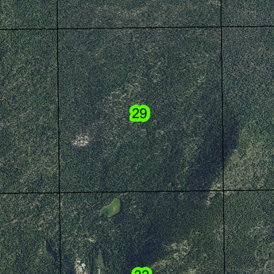 Mount Yoran T23S R5.5E Township Map Preview 3