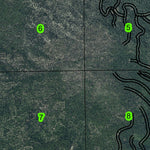 Davis Lake T23S R7E Township Map Preview 3