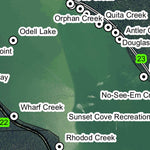 Odell Lake T23S R6E Township Map Preview 2