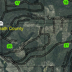 Tea Table Mountain T27S R10E Township Map Preview 2