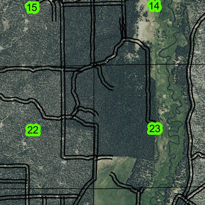 Eagle Rock T23S R9E Township Map Preview 2