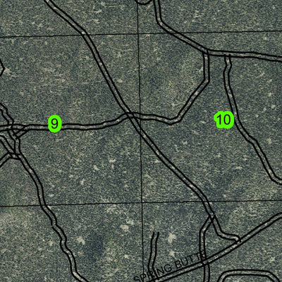 Moffitt Butte T24S R11E Township Map Preview 3