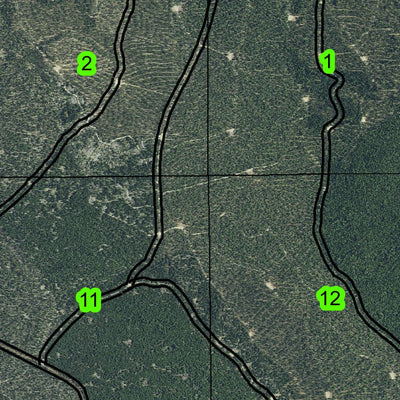 Bear Butte T28S R11E Township Map Preview 3
