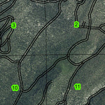 Starns Mountain T25S R11E Township Map Preview 3