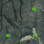 Marmot Butte T26S R9E Township Map Preview 3