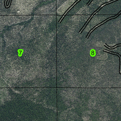 Hemlock Butte T26S R7E Township Map Preview 3