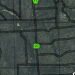 Tobin Spring T27S R11E Township Map Preview 2