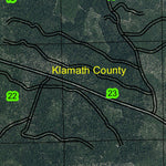 Hamner Butte T23S R8E Township Map Preview 2