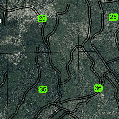 Hamner Butte T23S R8E Township Map Preview 3