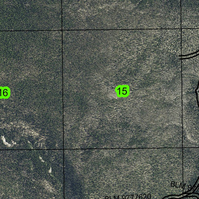 Mount Thielsen T28S R6E Township Map Preview 3