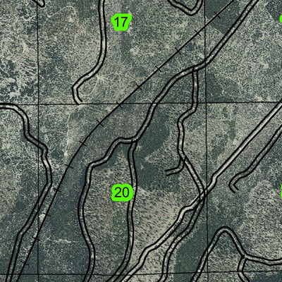 Boundary Spring T25S R9E Township Map Preview 2