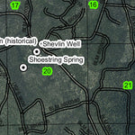 Sugarpine Mountain T28S R9E Township Map Preview 2