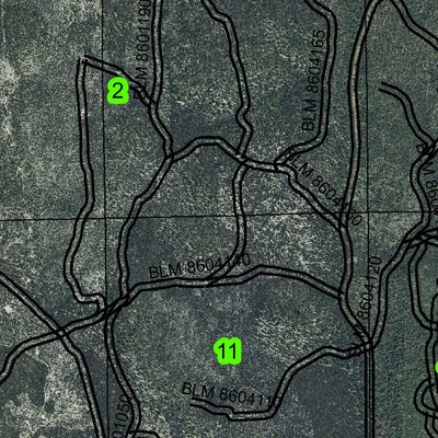 Sugarpine Mountain T28S R9E Township Map Preview 3