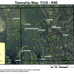 Wocus Bay T31S R9E Township Map Preview 1