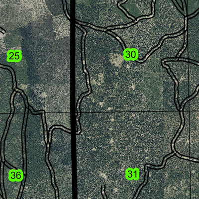 Thunder Beast Park T32S R7E Township Map Preview 3