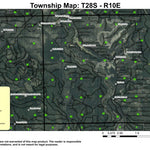 Jackies Thickett T28S R10E Township Map Preview 1