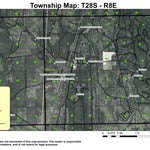 Beaver Marsh T28S R8E Township Map Preview 1
