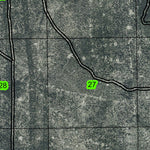 Beaver Marsh T28S R8E Township Map Preview 3