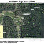 Jackson Creek T30S R11E Township Map Preview 1