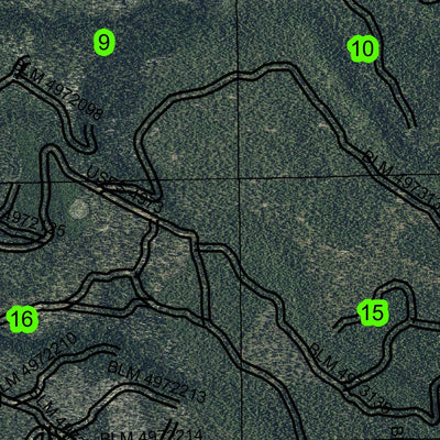 Jackson Creek T30S R11E Township Map Preview 3