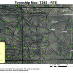 Diamond Lake Junction T29S R7E Township Map Preview 1