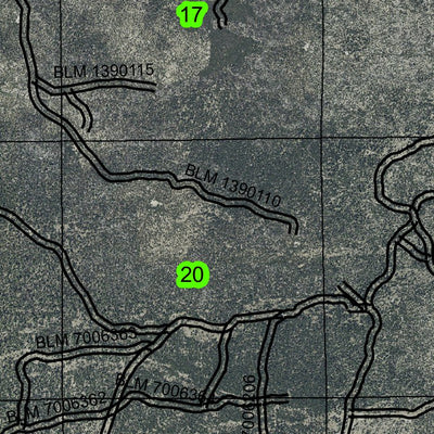 Diamond Lake Junction T29S R7E Township Map Preview 2