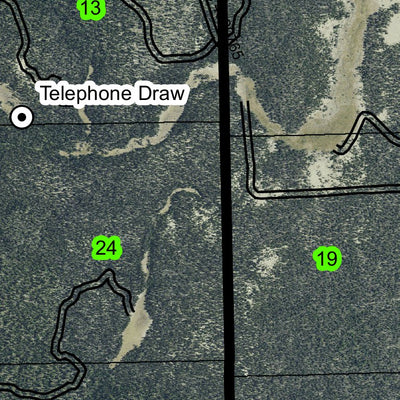 Haystack Draw T32S R11E Township Map Preview 2