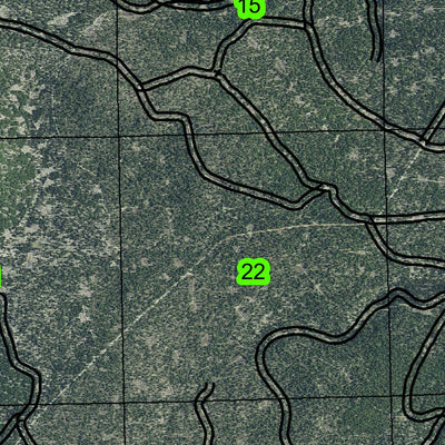 Haystack Draw T32S R11E Township Map Preview 3