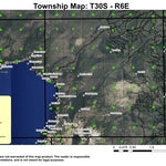 Crater Lake T30S R6E Township Map Preview 1
