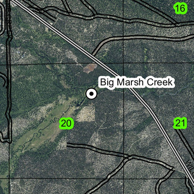 Royce Mountain T24S R7E Township Map Preview 2