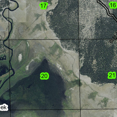 Hog Creek T32S R8E Township Map Preview 2