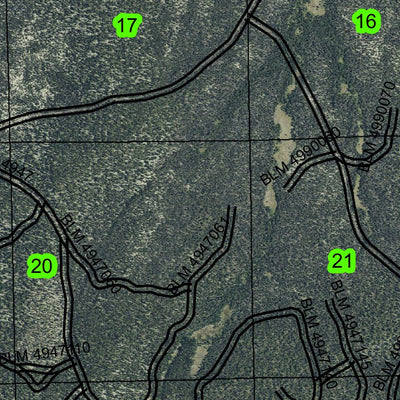 Wildhorse Ridge T31S R10E Township Map Preview 2