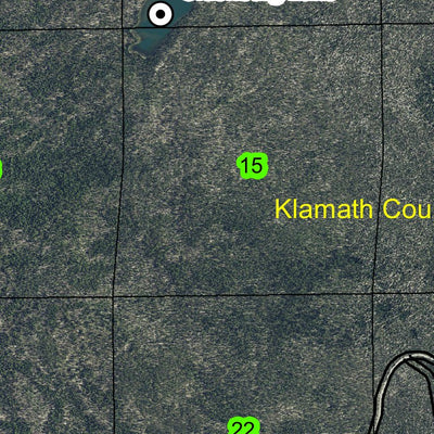 Cowhorn Mountain T25S R6E Township Map Preview 3