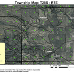 Welch Butte T28S R7E Township Map Preview 1