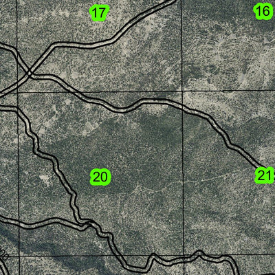Welch Butte T28S R7E Township Map Preview 2