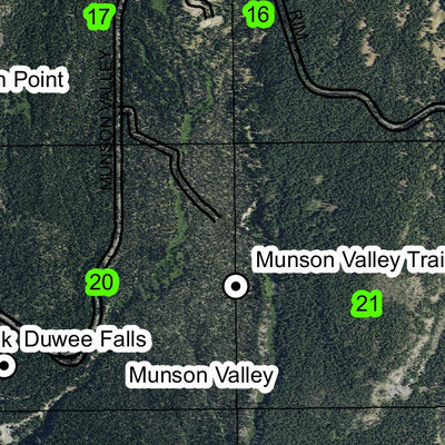 Crater Lake T31S R6E Township Map Preview 2