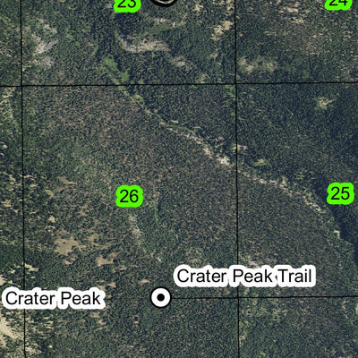Crater Lake T31S R6E Township Map Preview 3