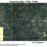 Telephone Draw T32S R10E Township Map Preview 1
