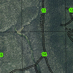 Telephone Draw T32S R10E Township Map Preview 3