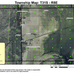 Big Spring Creek T31S R8E Township Map Preview 1