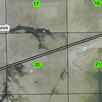 Big Spring Creek T31S R8E Township Map Preview 2