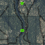 Sun Mountain T32S R7.5E Township Map Preview 2