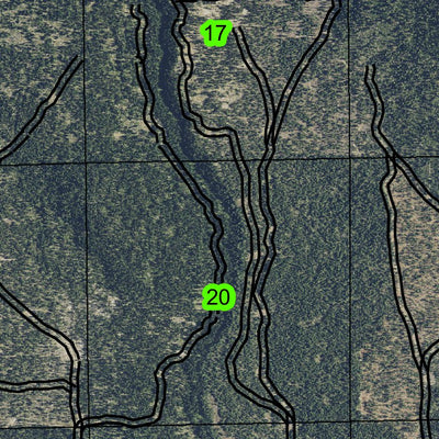 Sun Mountain T32S R7.5E Township Map Preview 2