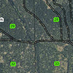 Sun Mountain T32S R7.5E Township Map Preview 3