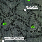 Taylor Butte T33S R11E Township Map Preview 2