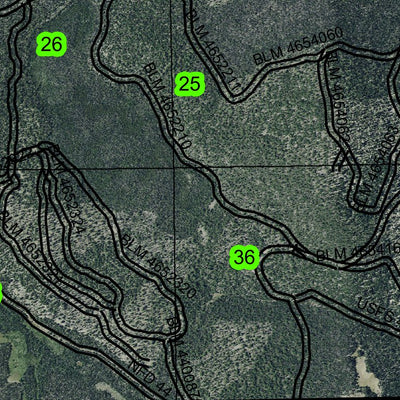 Taylor Butte T33S R11E Township Map Preview 3