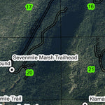 Sevenmile T33S R6E Township Map Preview 2