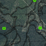 Applegate Butte T33S R8E Township Map Preview 2