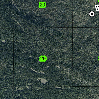 Luther Mountain T34S R5E Township Map Preview 3